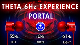 The Theta 6hz Experience  Portal To Your Inner Power [upl. by Alejo]