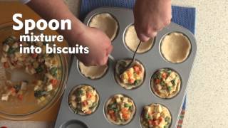 Mini Chicken Pot Pies [upl. by Atiniv]