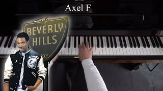 Axel F Piano Tutorial [upl. by Kcirdehs790]