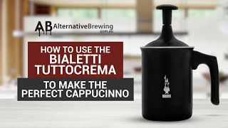 How to Use the Bialetti Tuttocrema Milk Frother [upl. by Mara249]