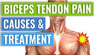 Biceps Tendonitis Treatment and Exercises Explained [upl. by Tehcac]