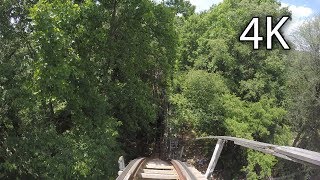 Blue Streak front seat onride 4K POV Conneaut Lake [upl. by Di423]