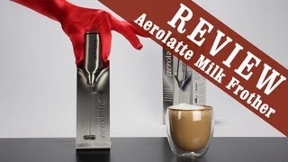 Aerolatte Milk Frother  Exclusive Review [upl. by Dorolisa975]