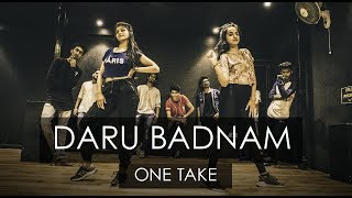 DARU BADNAAM  One Take  Tejas Dhoke Choreography  DanceFit Live [upl. by Malina]