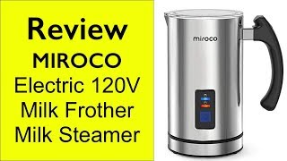 Review Miroco Milk Frother  How to make froth milk at home [upl. by Scotty]