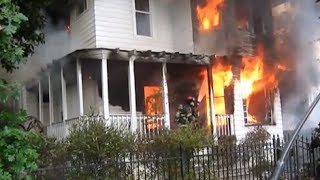 Stockton Fire Initial Attack PAR amp Shift To Defensive [upl. by Airdnal]