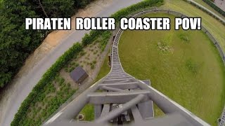 Freaking AWESOME Piraten Roller Coaster POV at Djurs Sommerland in Denmark [upl. by Jack]