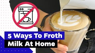 How To Froth Milk At Home Best Milk Frothers Review [upl. by Chas]