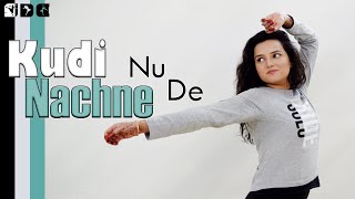 Easy Dance steps for Kudi Nu Nachne De  Shipras Dance Class [upl. by Noemys]