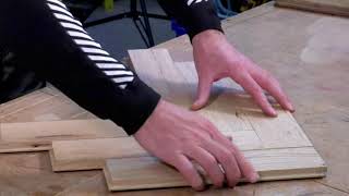 What is Parquet Wood Flooring and How to Install it in a herringbone pattern [upl. by Rochester]