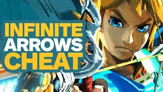 Infinite Arrows Cheat 999 ARROWS  Zelda Breath of the Wild [upl. by Suoirrad]