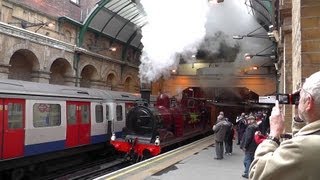 LU150 Steam Train  Paddington Underground Stn [upl. by Cataldo764]