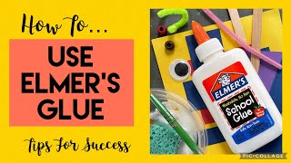 How To Use Elmers Glue [upl. by Winterbottom]